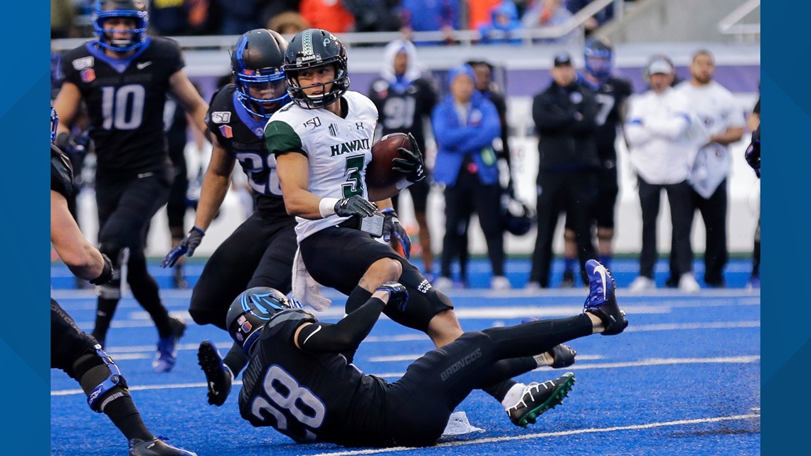 No. 19 Boise State tops Hawaii 31-10 for Mountain West title – The