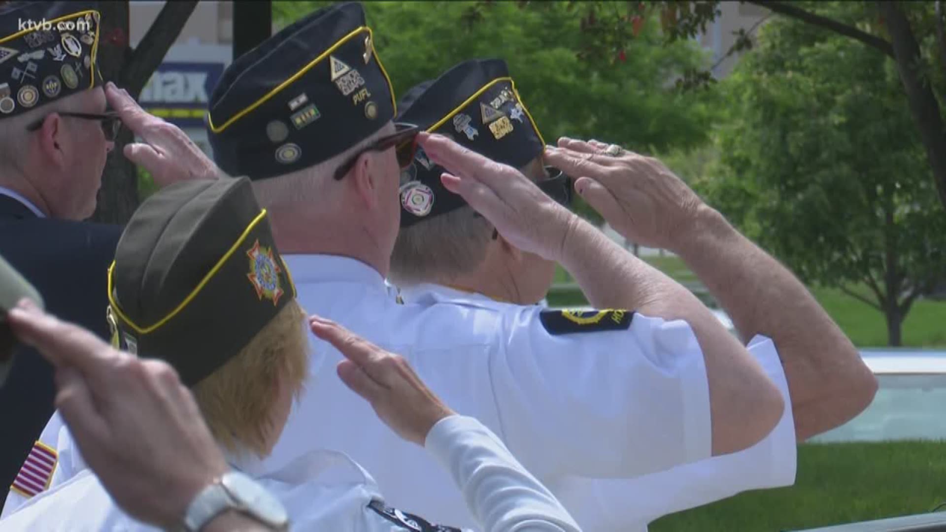 The names of dozens of Meridian residents who made the ultimate sacrifice were read and a wreath was laid at the Rock of Honor Memorial.