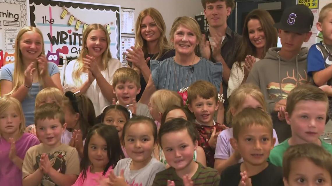 7's Hero: Andrus Elementary says goodbye to longtime kindergarten teacher Mrs. Carter