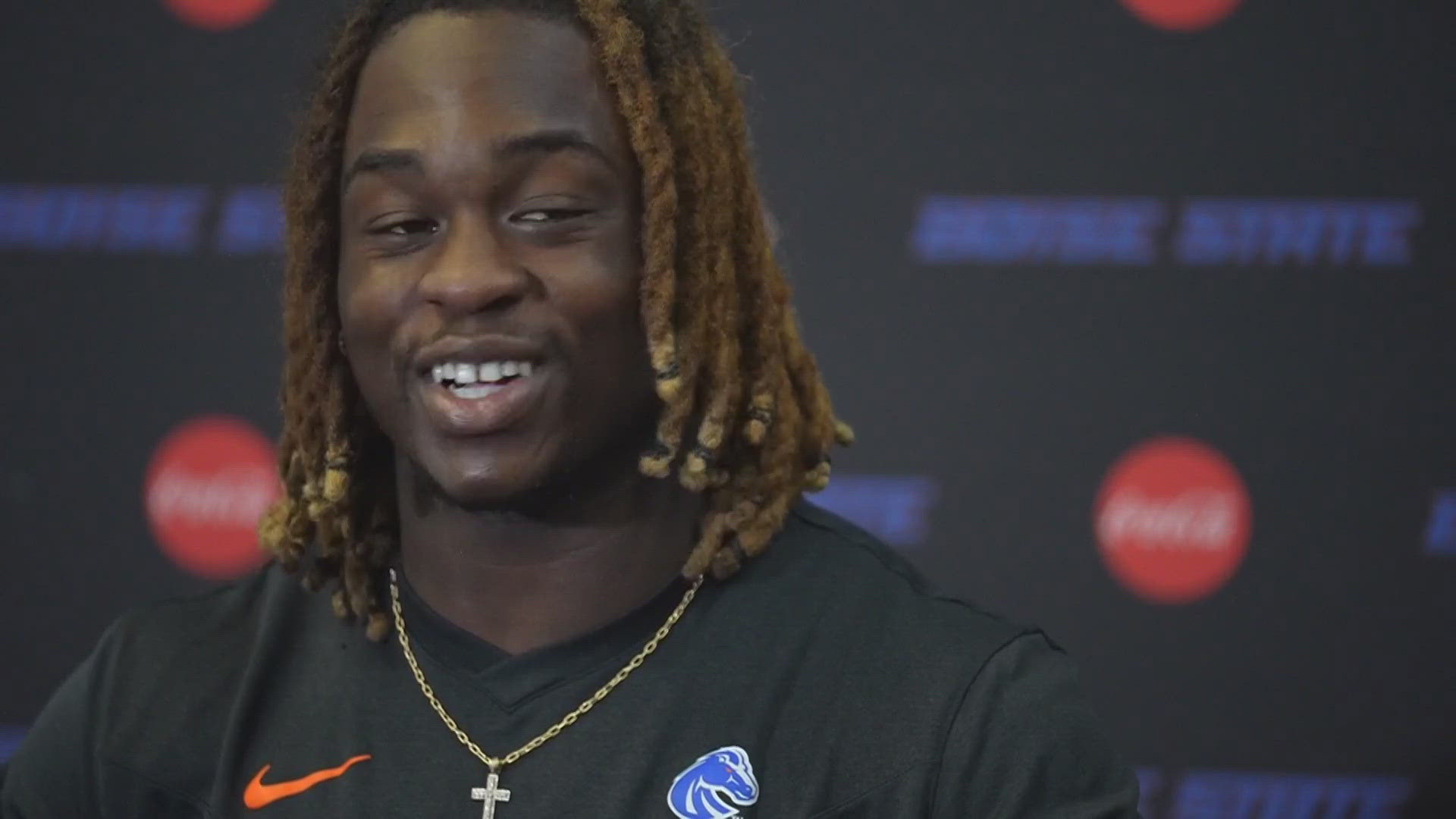 Boise State's Ashton Jeanty on monster 4-TD outing against Washington ...