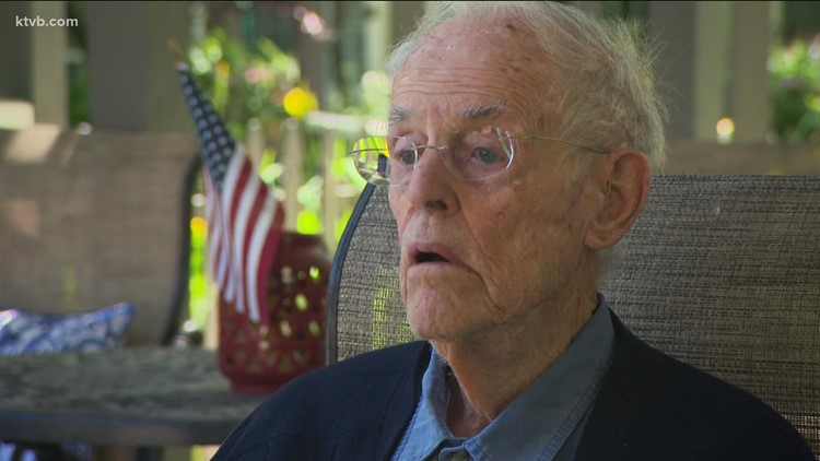 Robert Haga of Boise, a World War 2 minesweeper, reflects on his experience during D-Day
