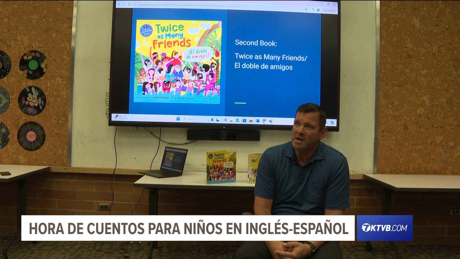 La biblioteca de Caldwell une a la cuidad, con cuentos en Español y Ingles para niños. La hora del cuento en inglés y español ocurre todos los meses.