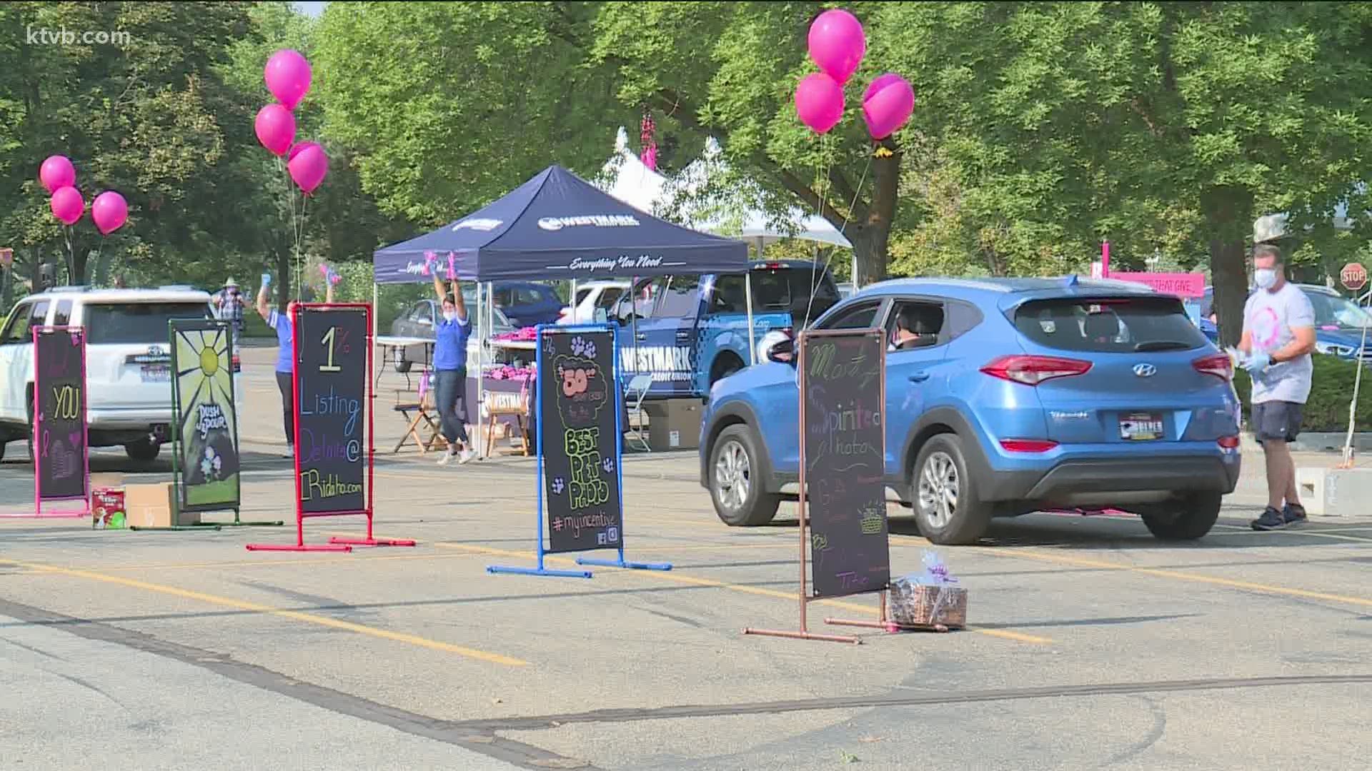The annual Race For the Cure looked a little different this year, but the pandemic didn't have stop Idahoans from helping in the fight against breast cancer.