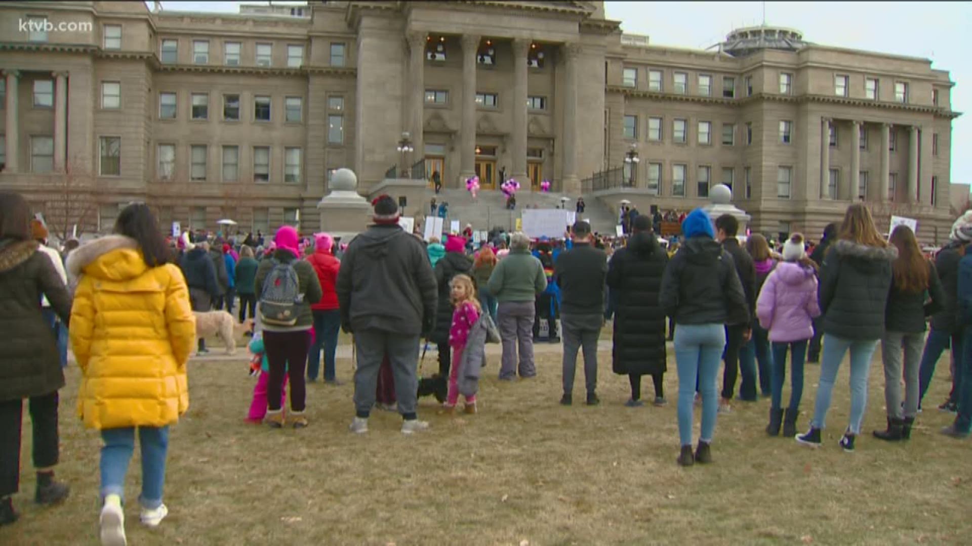 The theme of this year's march is "Demonstrating the Power of Idaho Women in Our Democracy."