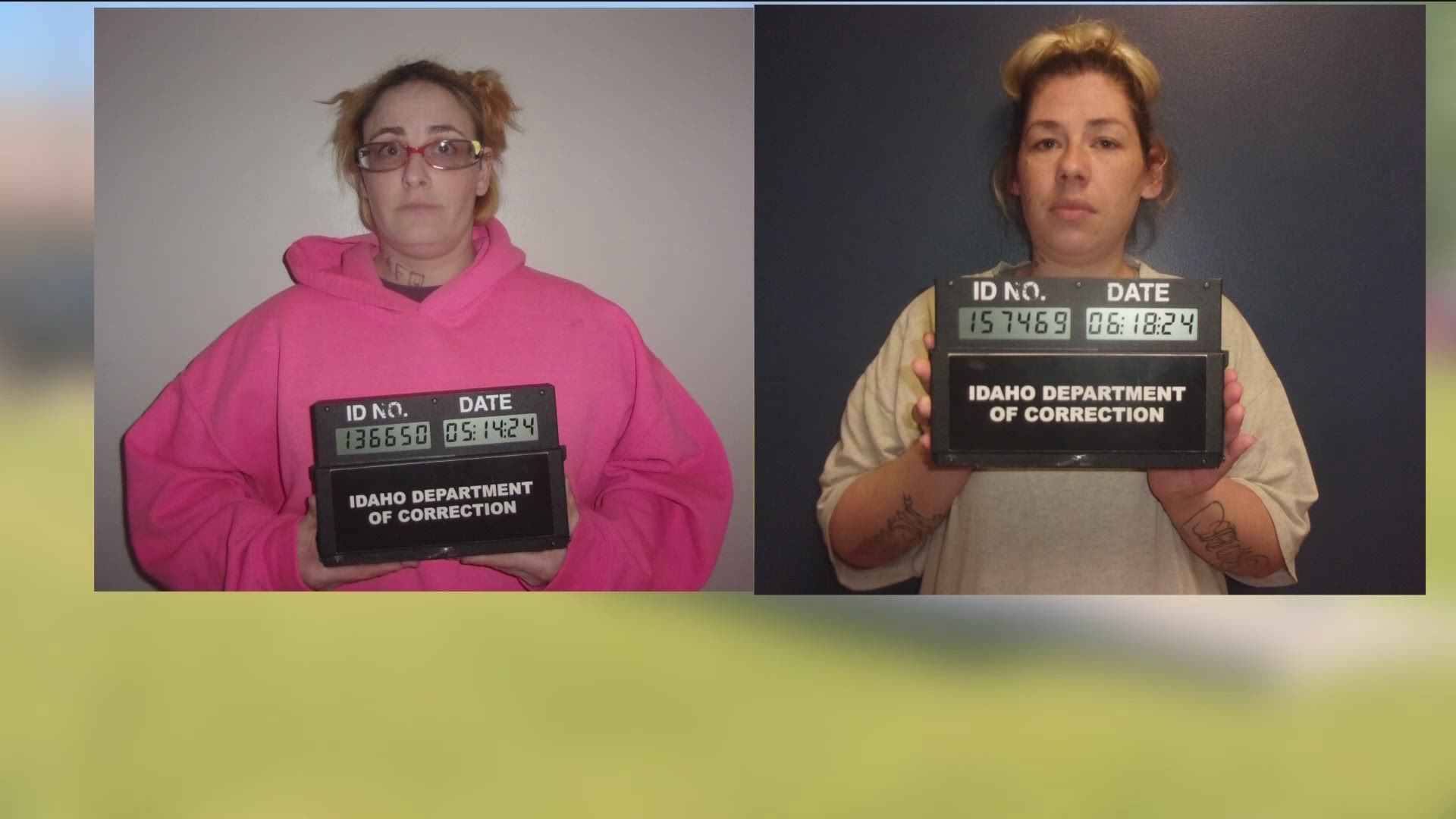 The Idaho Department of Correction said Sarah Zumwalt and Katy Buchanan were last on prison property at roughly 8:45 p.m. Sunday, June 30.