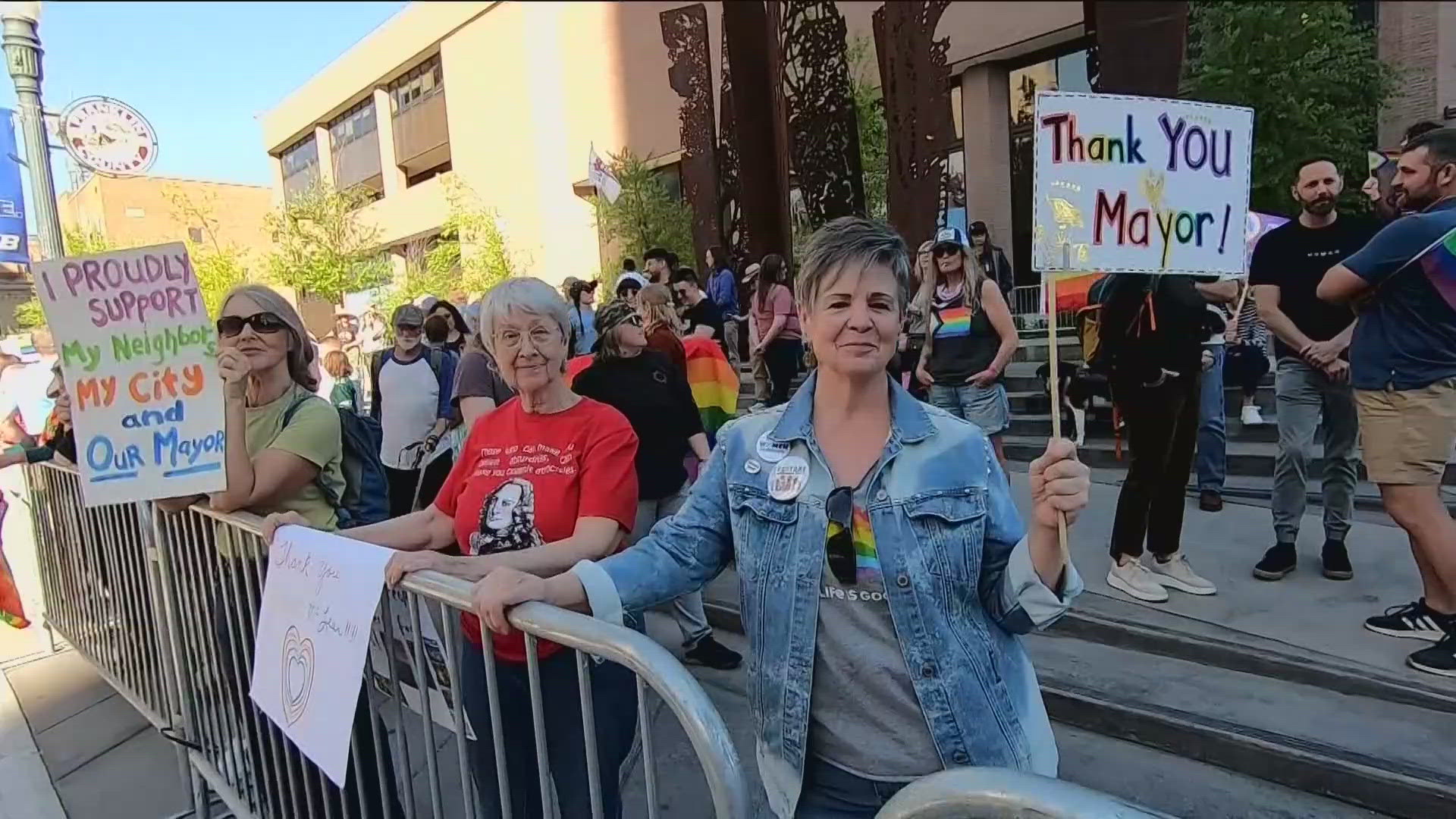 Council voted 5-1 to approve a resolution designating the Boise City Flag, the Pride flag and the white organ donor flag in honor of National Donate Life Month. 