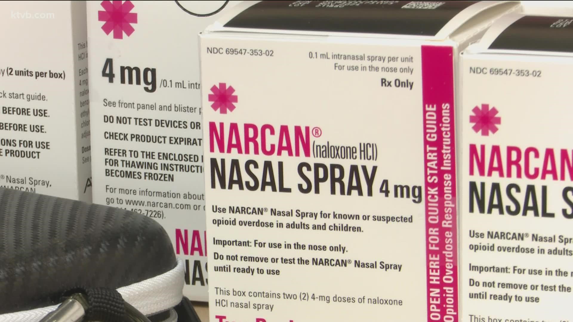 Naloxone (Narcan) is a medication that reverses an opioid overdose. Many agencies around Idaho provide it to people for free.