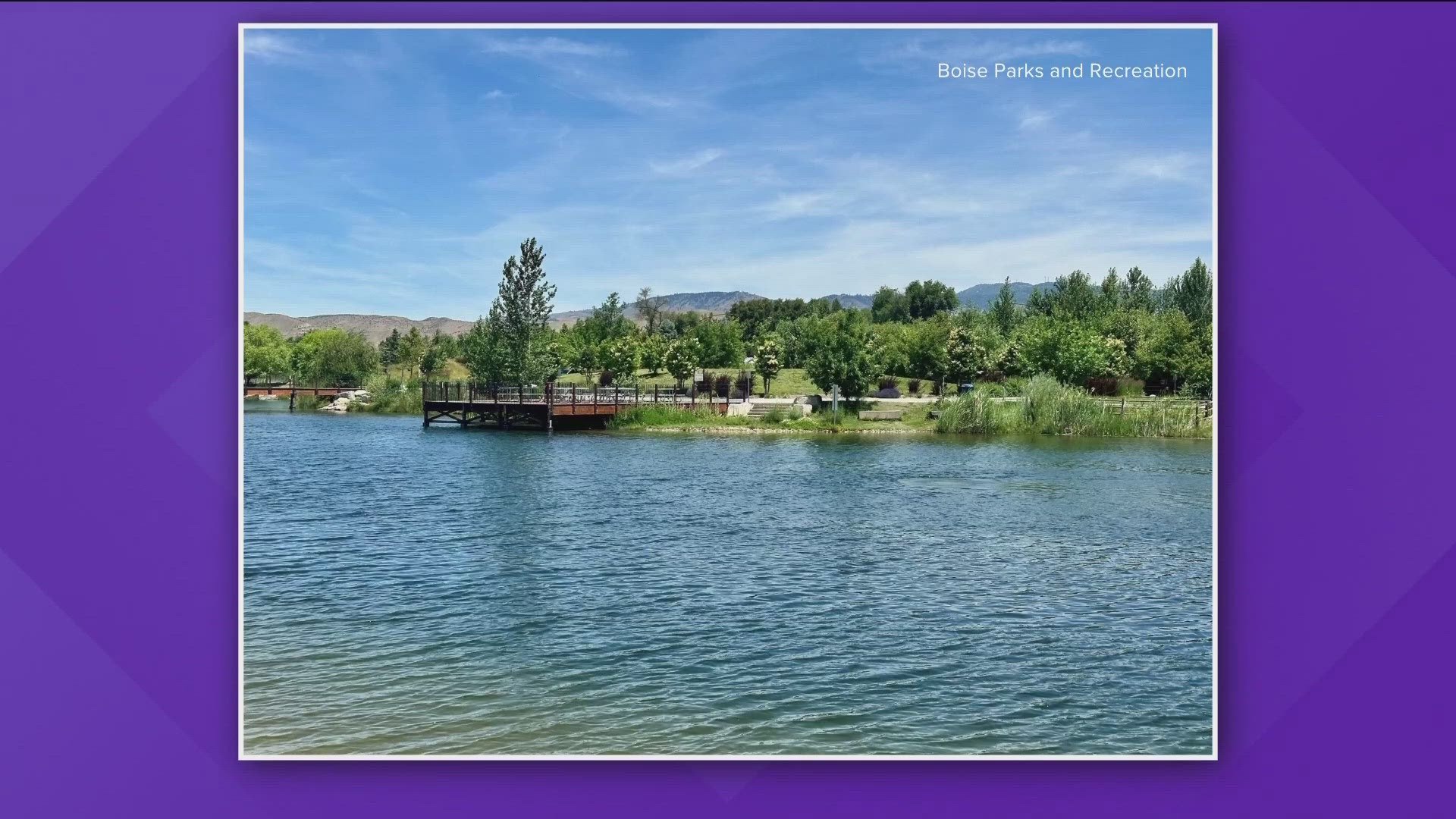 Boise Parks and Recreation said the water tests showed bacteria levels were now below state standards. 