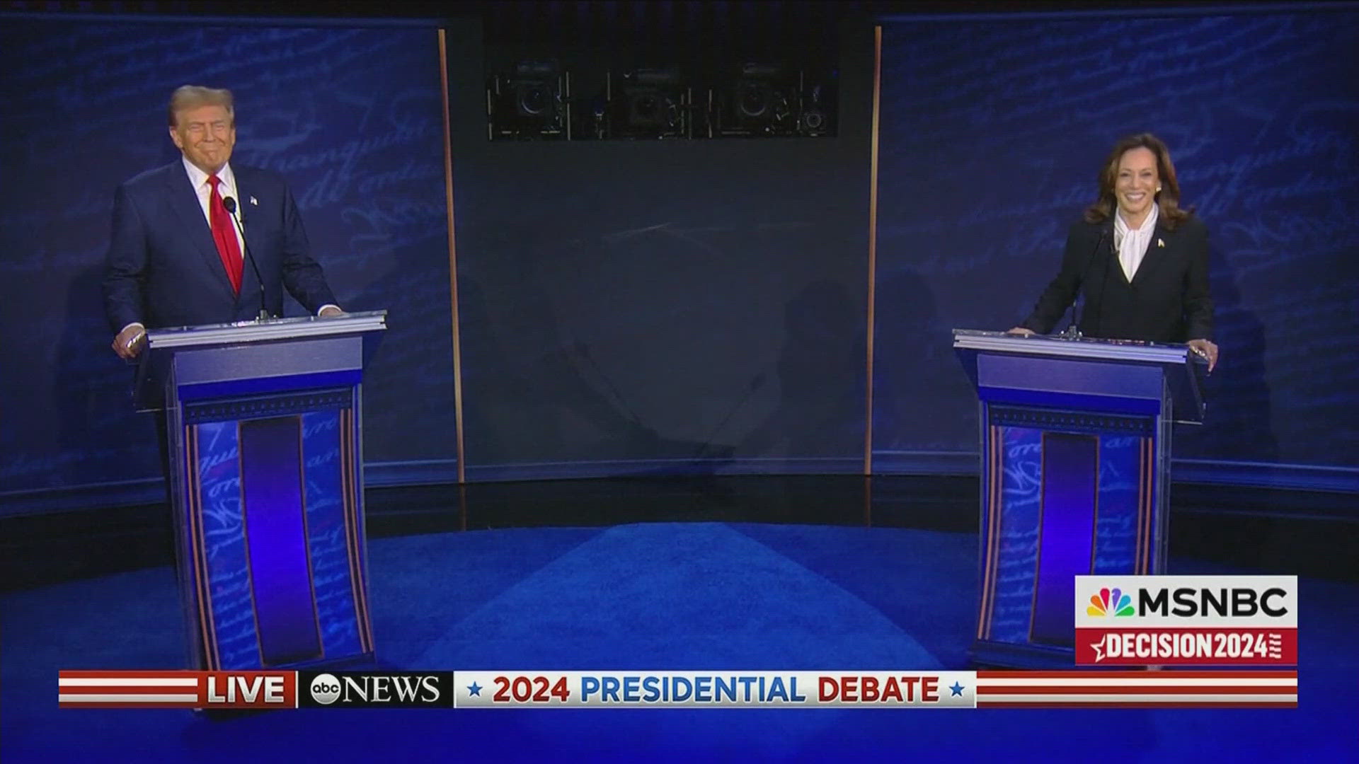 Harris and Trump detail their starkly different visions in a tense ...