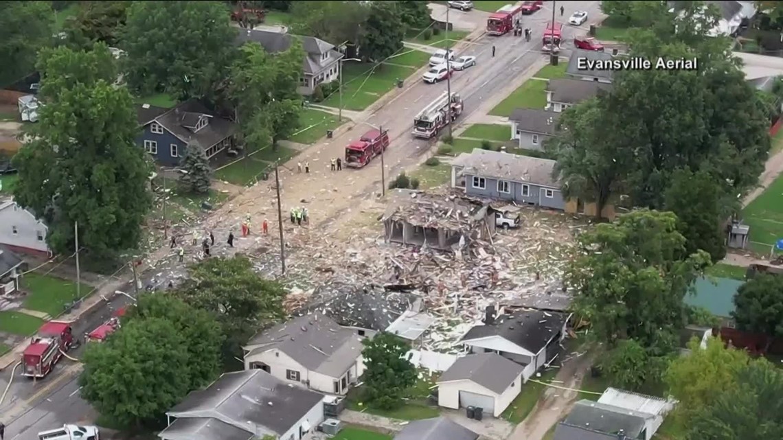 House explodes in Indiana, authorities investigating