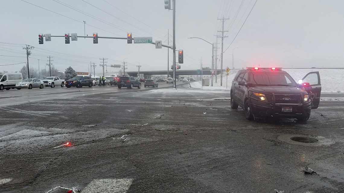 Icy roads lead to Connector shutdown, dozens of slideoffs | ktvb.com
