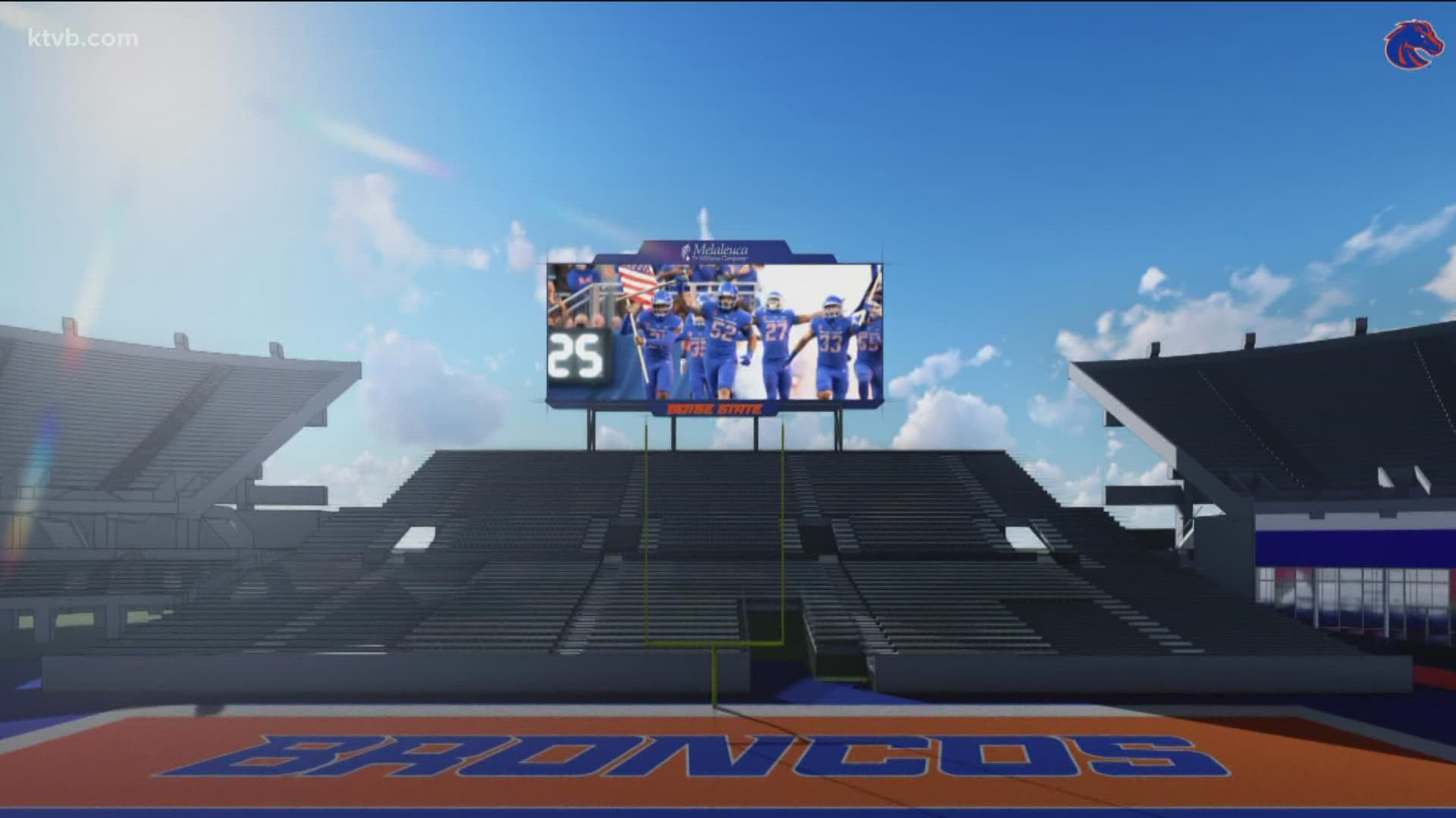 Melaleuca, a health products manufacturer based in Idaho Falls, donated $4.5 million to Boise State Athletics for the project.
