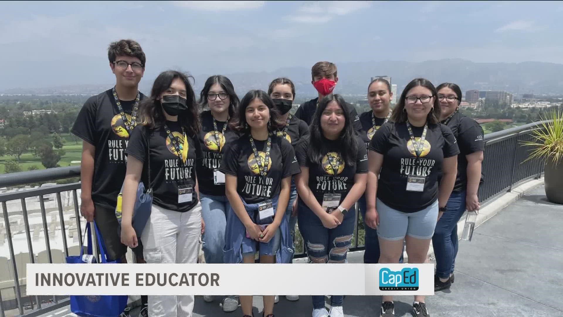 Last June, 10 Caldwell High School students flew to Los Angeles to participate in the 'Jurassic World Rule Your Future STEAM Symposium.'
