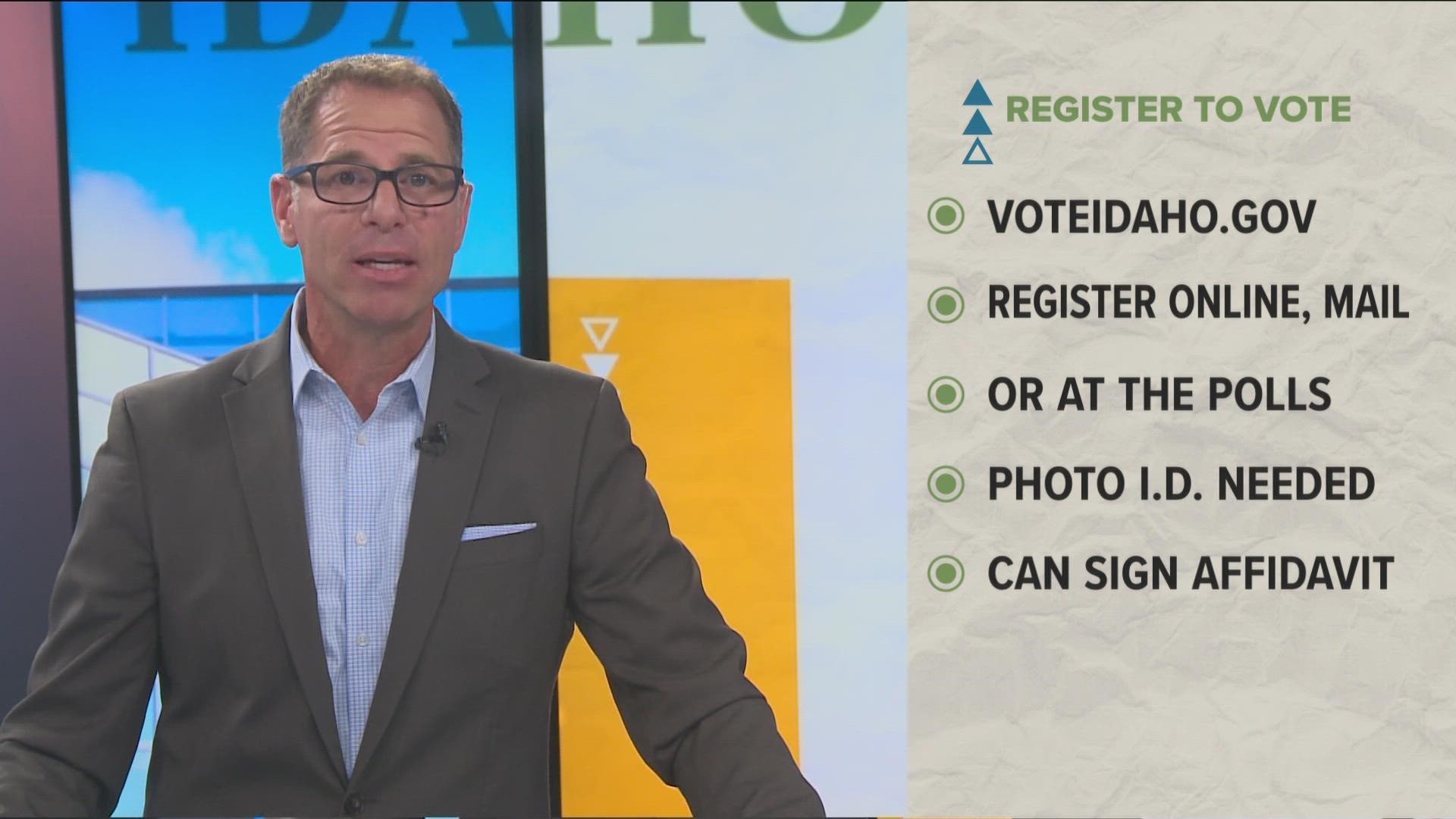 Tuesday marks National Voter Registration Day. In Idaho, you can register to vote online immediately for the general election at voteidaho.gov.