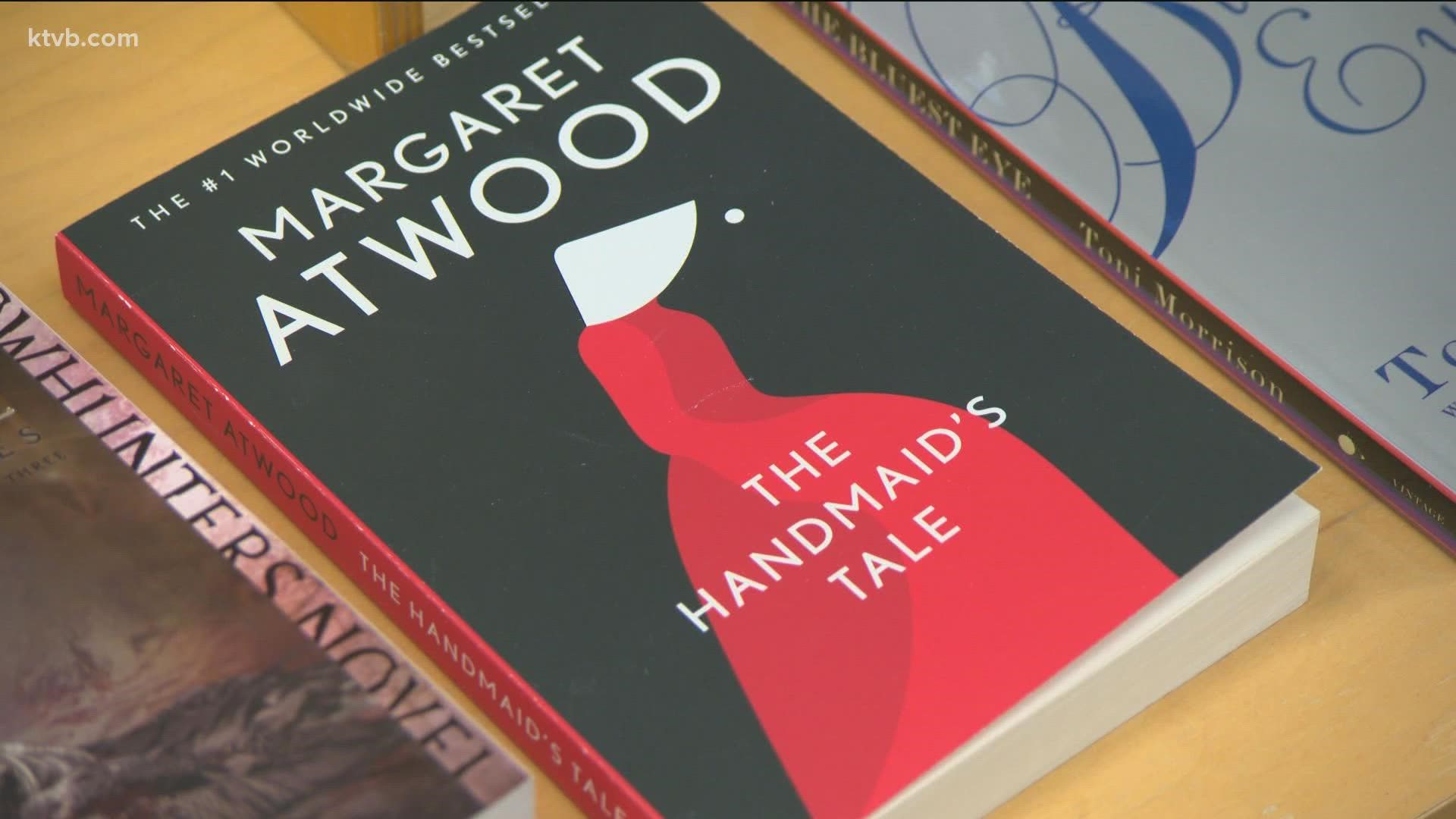 The list of banned books includes "The Handmaid’s Tale” by Margaret Atwood, “The Bluest Eye” by Toni Morrison, and “Kite Runner” by Khaled Hosseini.