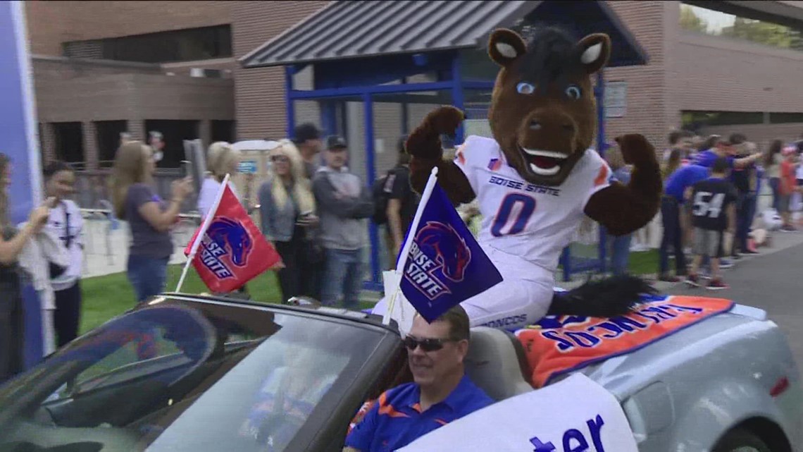 Boise State game festivities underway