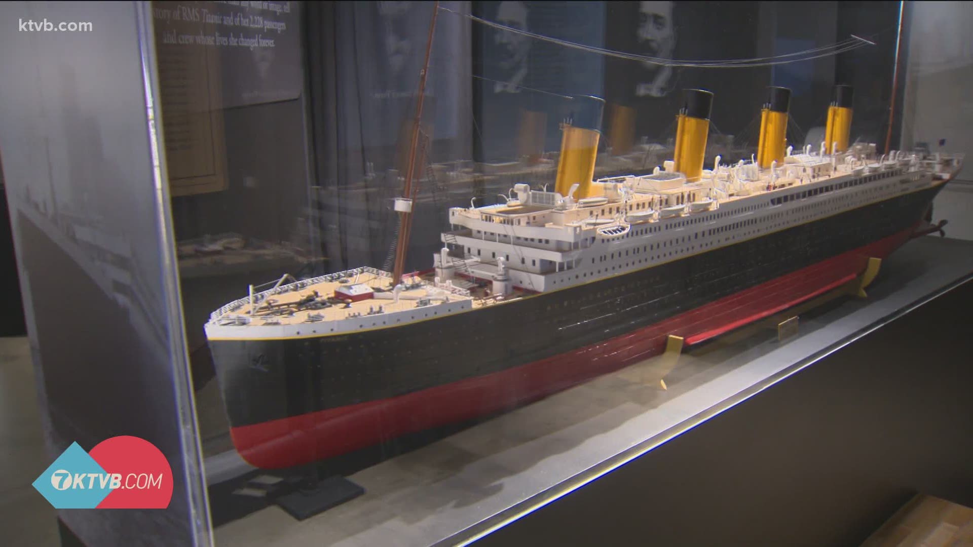 More than 100 artifacts from the actual ship have made their way to Idaho and are on exhibit in Boise.