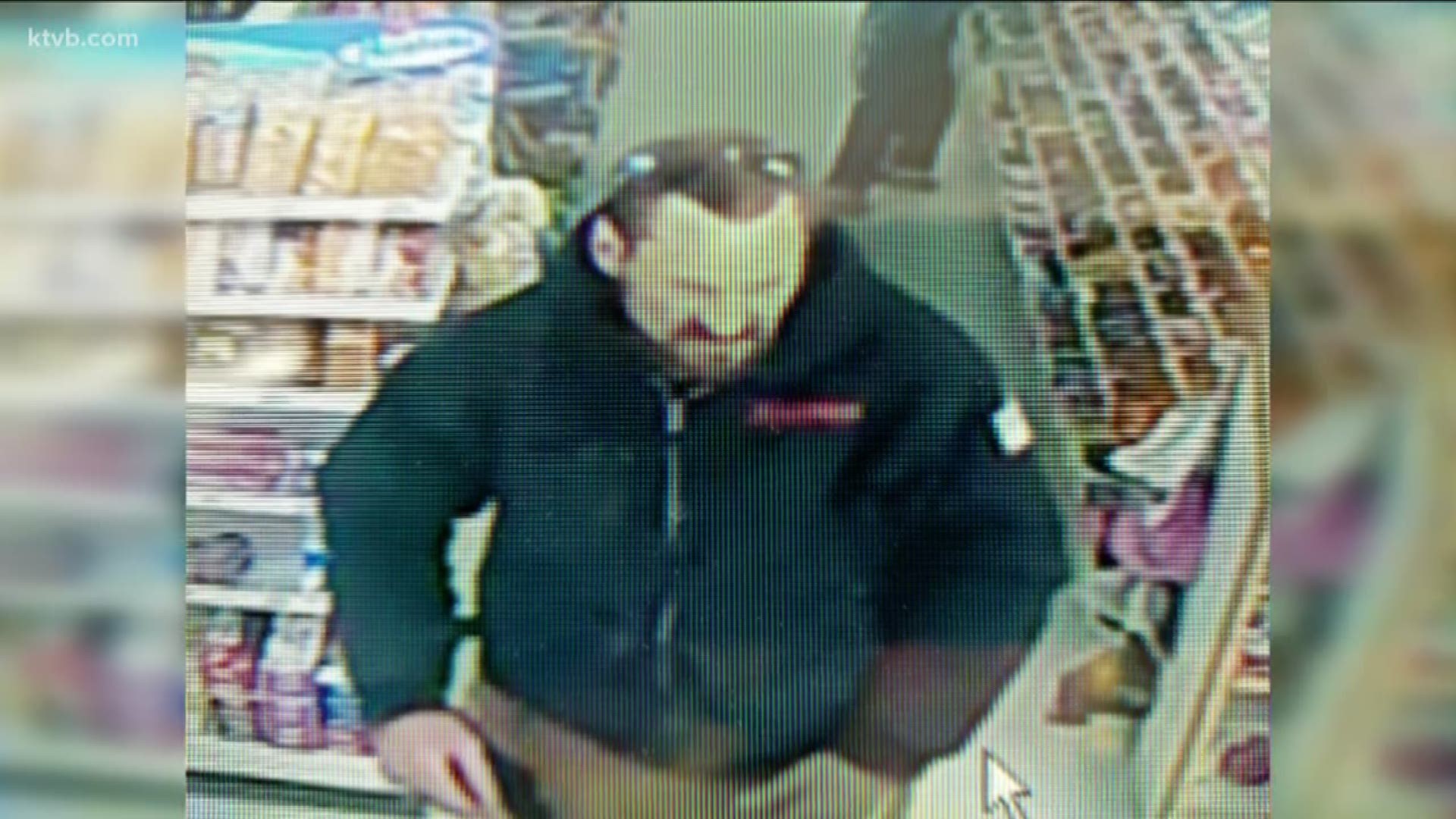 Police released surveillance photos of the man at a convenience store in Osgood, an unincorporated community north of Idaho Falls.