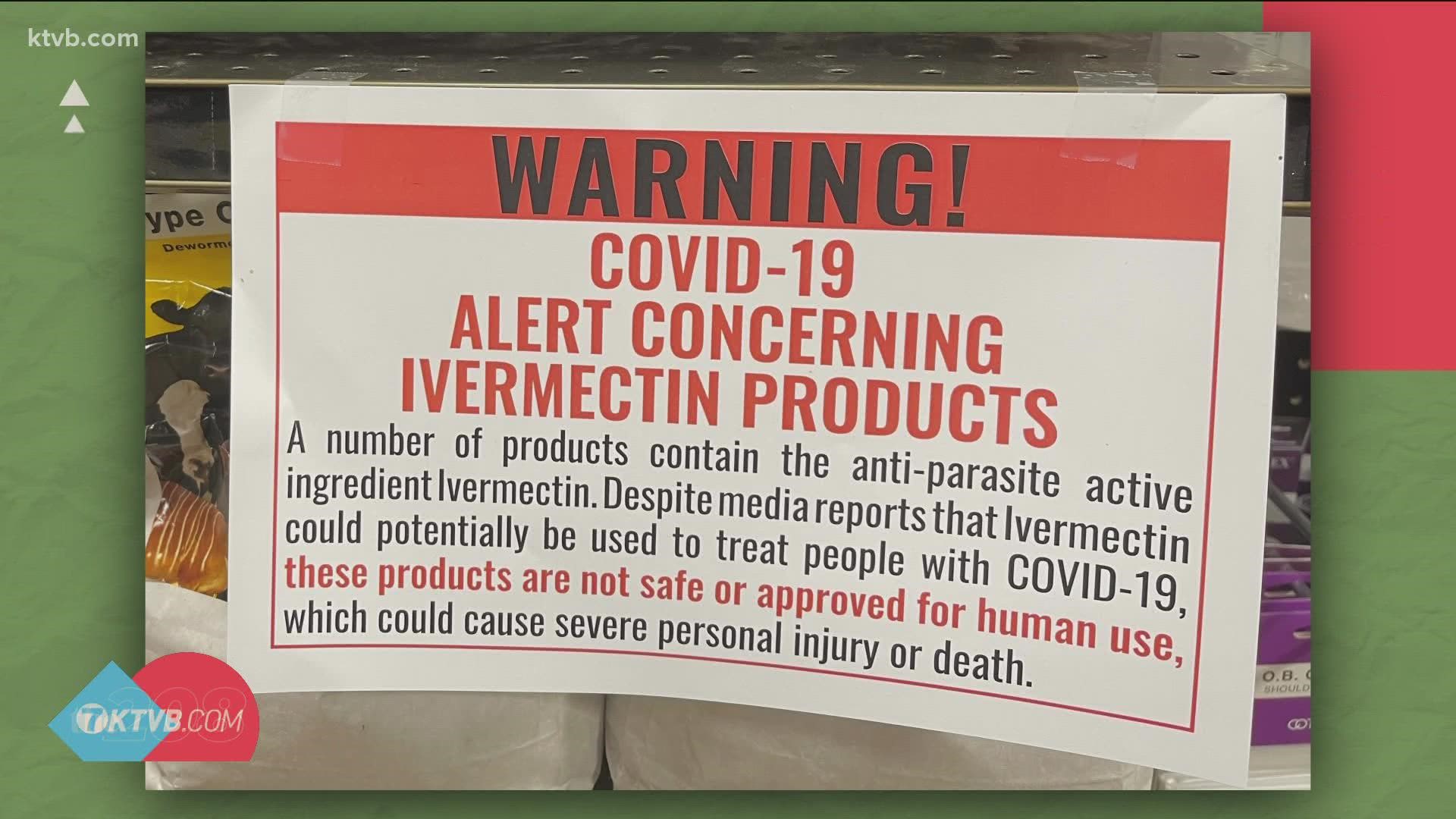 Instead of getting a free and FDA-approved vaccine, some people in the Treasure Valley are taking horse medicine as another way to prevent COVID-19.
