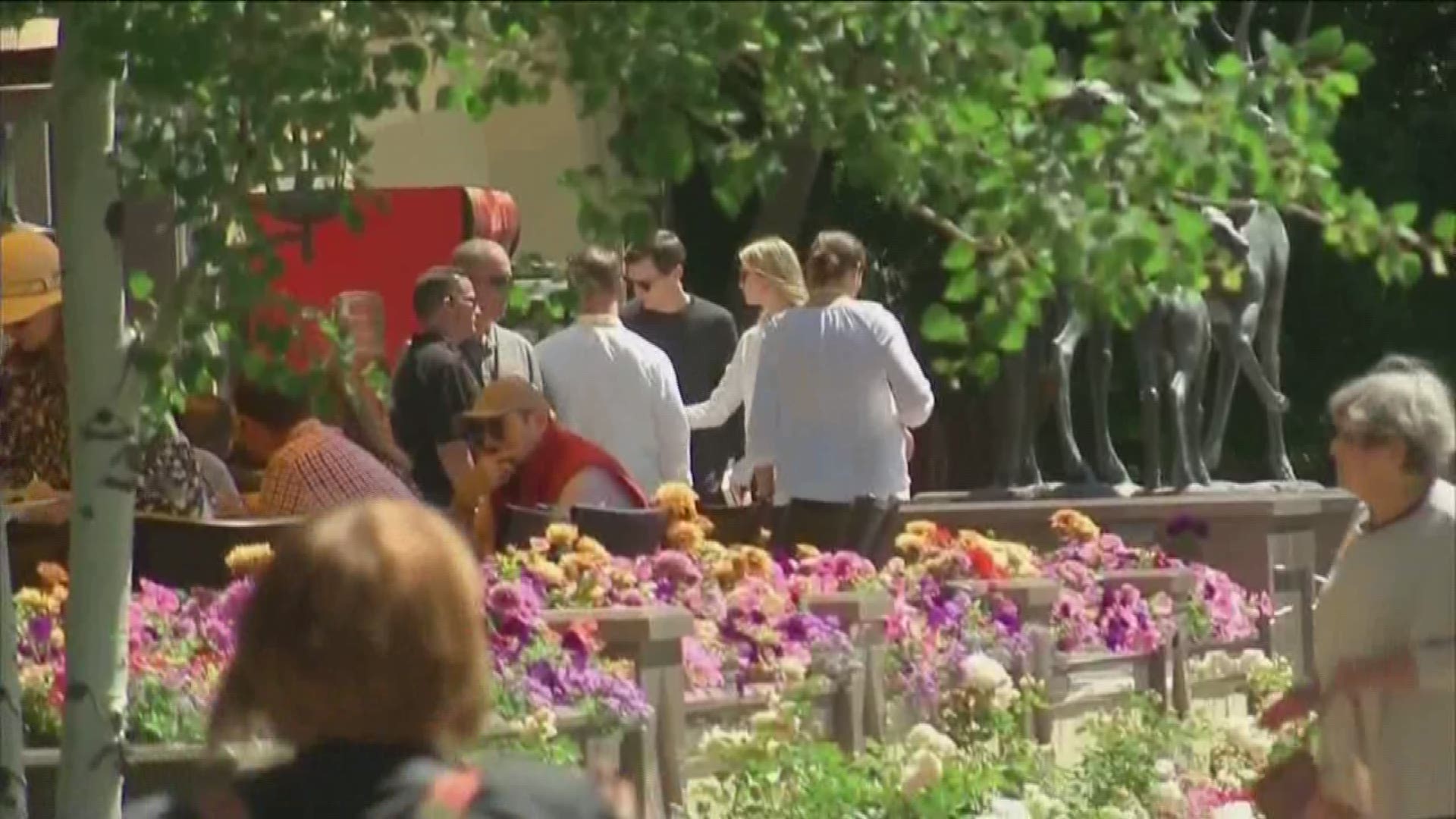 Ivanka Trump, Jared Kushner in Idaho.