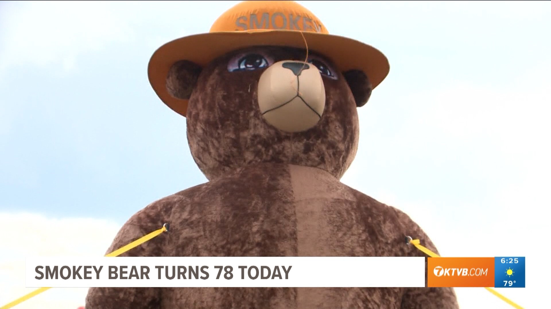 The U.S. Forest Service and AdCouncil created the character, inspired by a real bear, in 1944 for fire prevention campaigns. Celebrations are happening Tuesday.