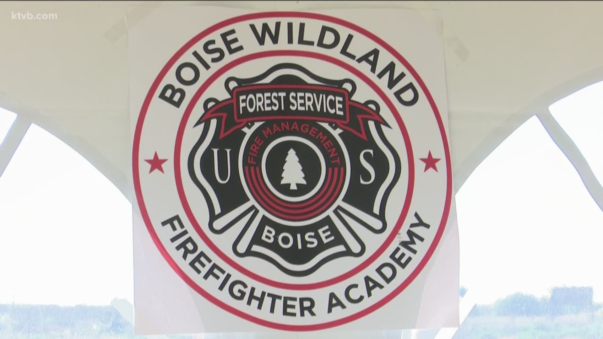 The academy provides classroom and field training for recruits who will battle wildfires in the future.