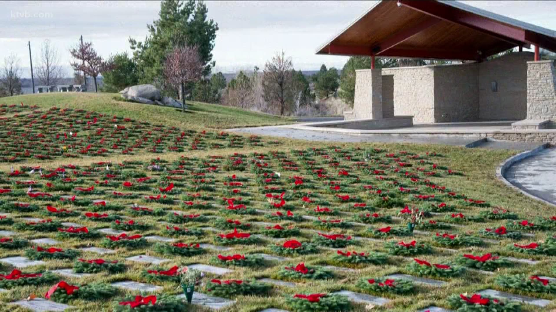 The goal is to place a wreath at every veteran's grave site across America.