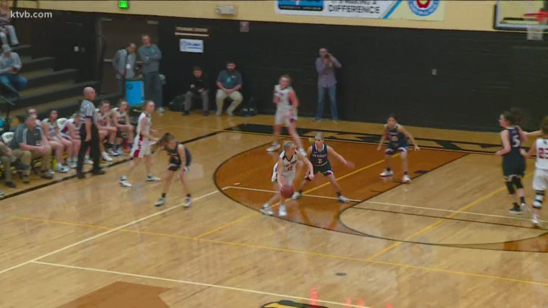New Plymouth vs. Soda Springs 2A girls state basketball quarterfinal highlights