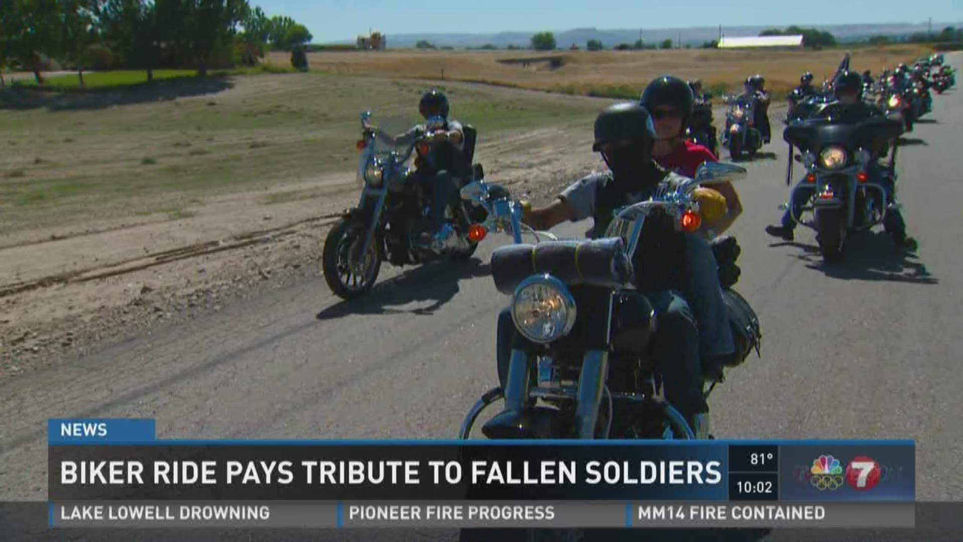 Two fallen Idaho soldiers were honored Sunday evening in an emotional patriotic display. The families of Philip Murphy-Sweet and Brandon Titus were presented with a distinguished service plaque that recognized each soldier's sacrifice. 