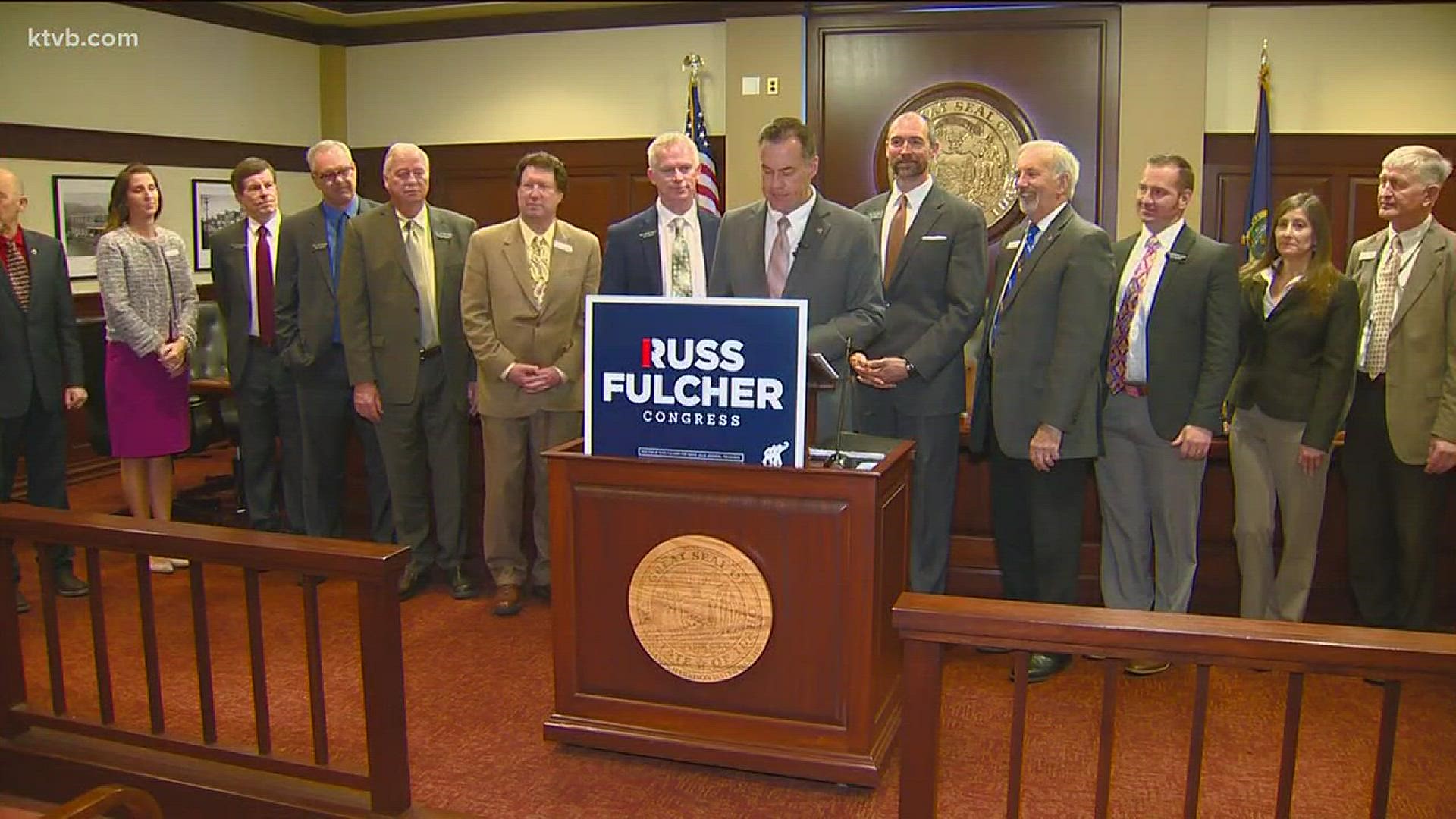 Texas Sen. Ted Cruz is backing Fulcher.
