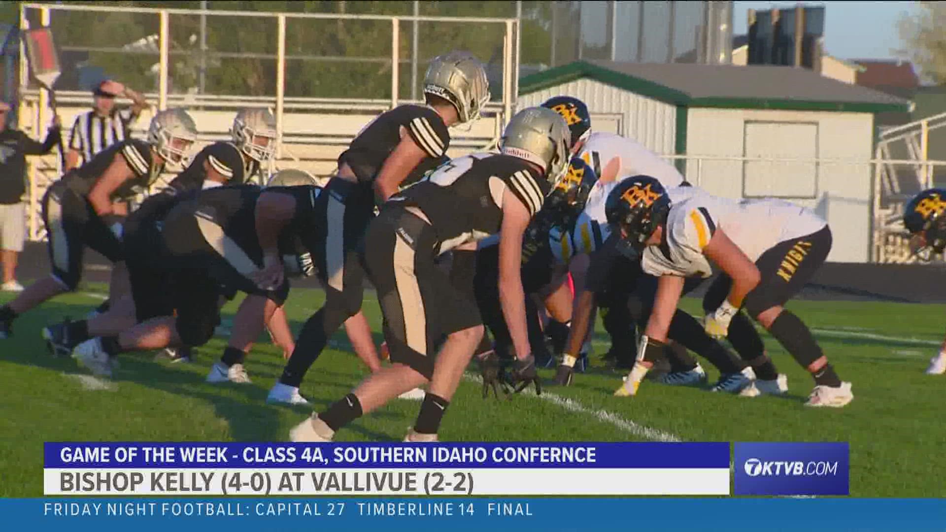 The Knights (5-0) kept their winning-streak alive with a 35-6 win over Vallivue (2-3) in Caldwell Friday night.