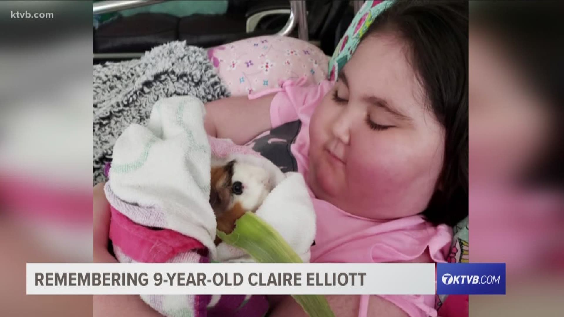 Family, friends and the community gathered on Saturday to celebrate the life of a 9-year-old, who was taken too soon.

Claire Elliott was KTVB's Seven's Hero in Octo