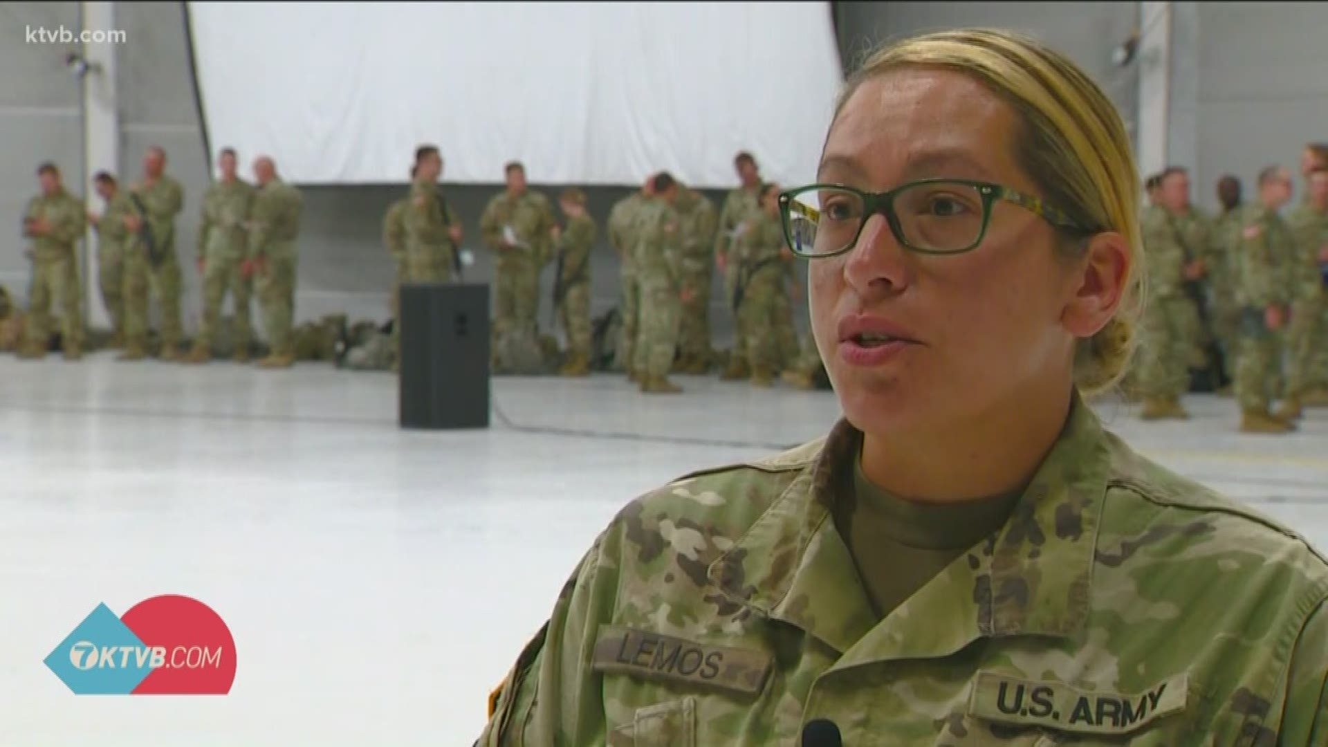 "I'm not sure what to expect, I'm not sure how we will be greeted, but at the end of the day, national guard members are community members themselves."