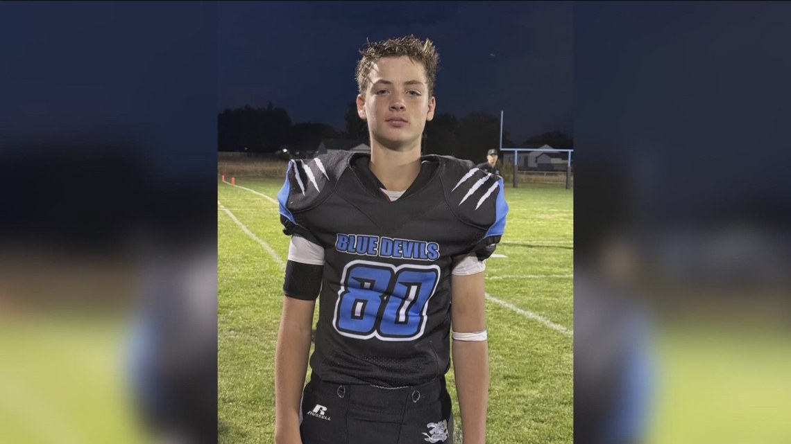 7's Hero: Dietrich freshman football player Bryce Hanson overcomes game injury, fuels recovery with community support