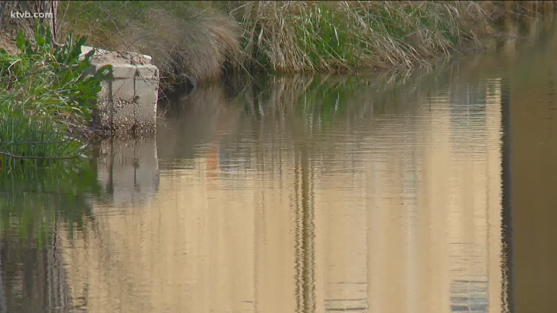 Canals are filling up with irrigation water and can be very dangerous this time of year.