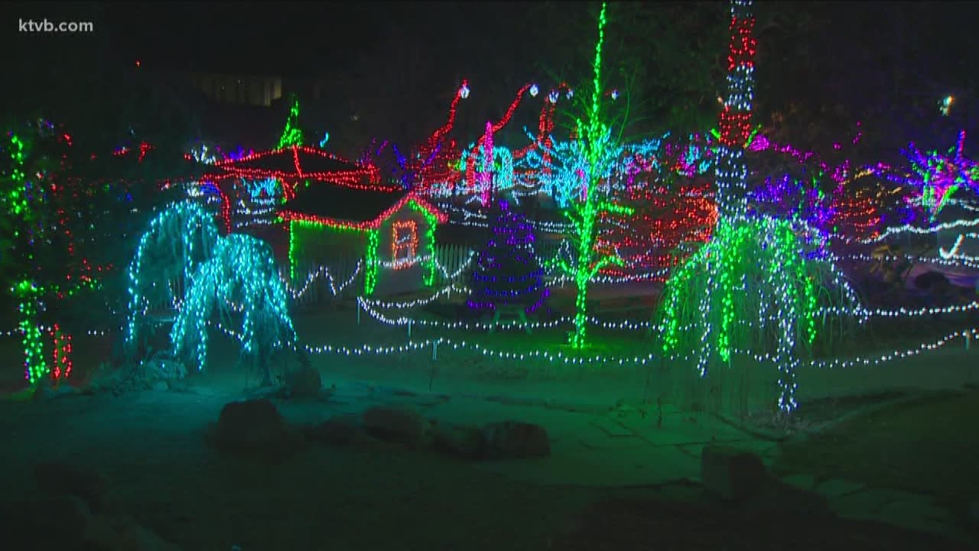 With over 550,000 energy-efficient lights adorned across 14 acres, the popular annual light show will open to the public Thanksgiving evening.