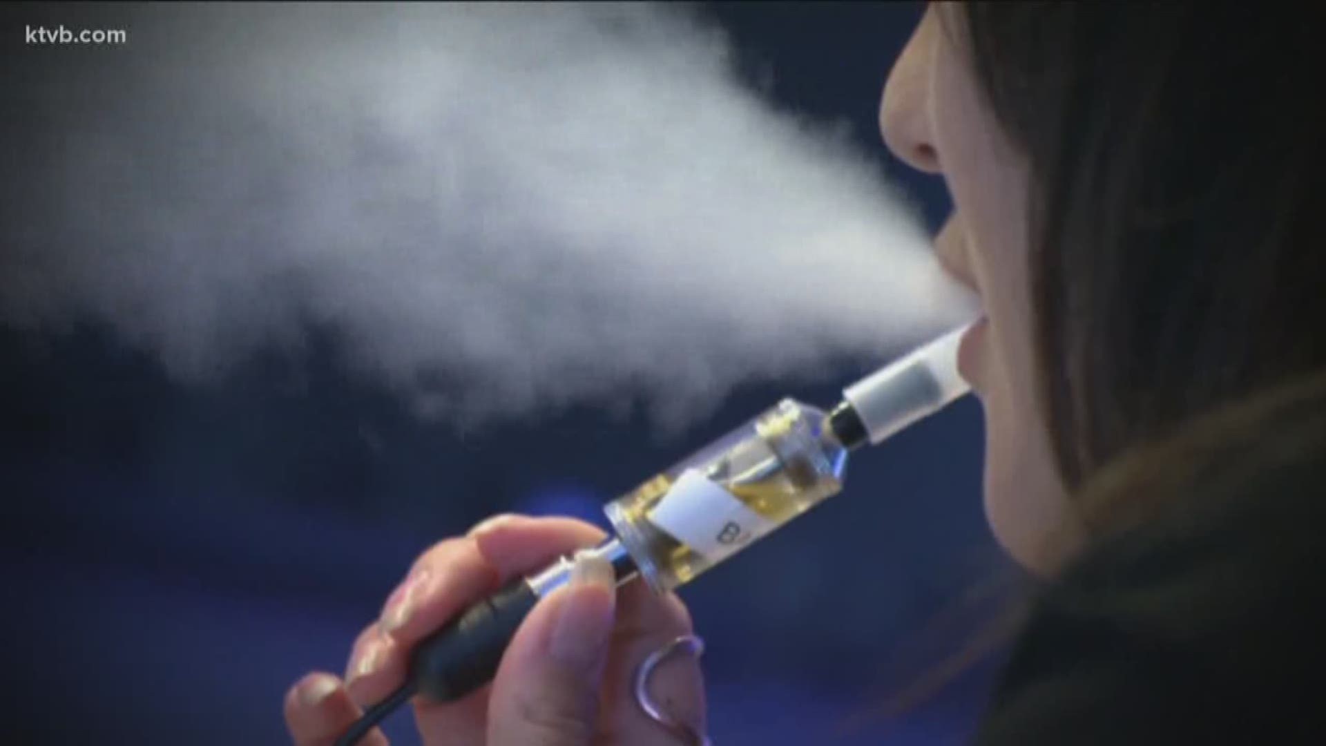 What are local school districts doing to combat vaping?