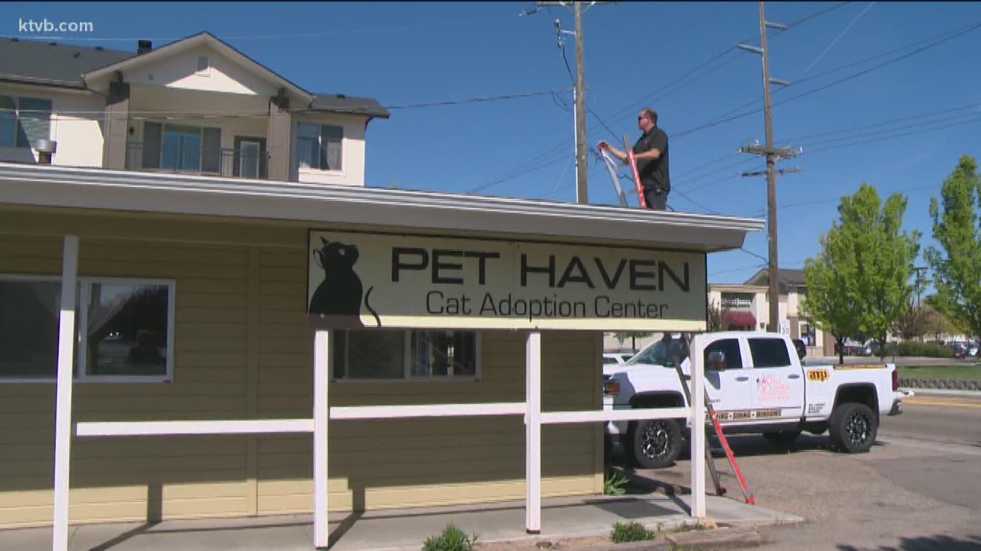 Canyon County Pet Haven will be getting a new roof thanks to Dennis Dillon.