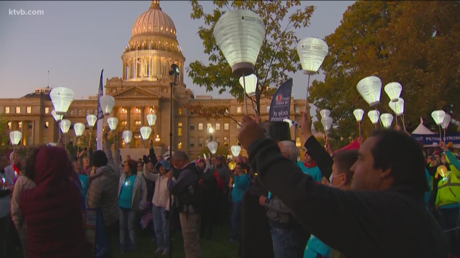 Thousands will march to the Idaho Capitol Thursday and light up the night.