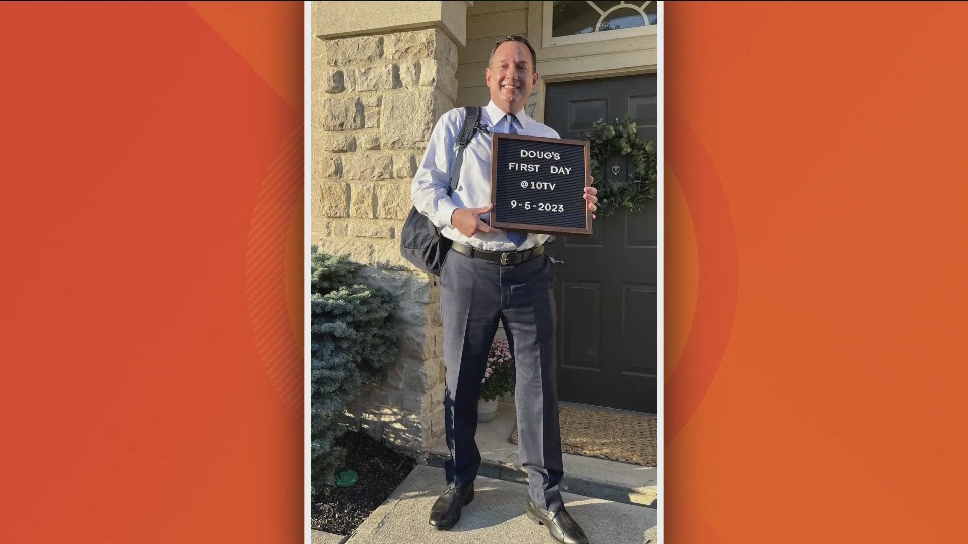 Doug Petcash left KTVB last month. On Tuesday, Doug celebrated his first "1st Day" in over 16 years with a "1st Day of School/New Job" picture. We wish you the best!