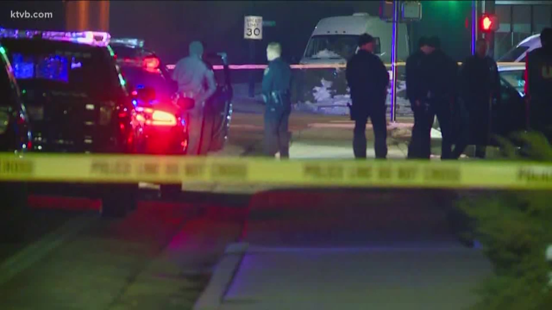 Boise Police say one suspect died in an officer-involved shooting after a traffic stop turned violent
