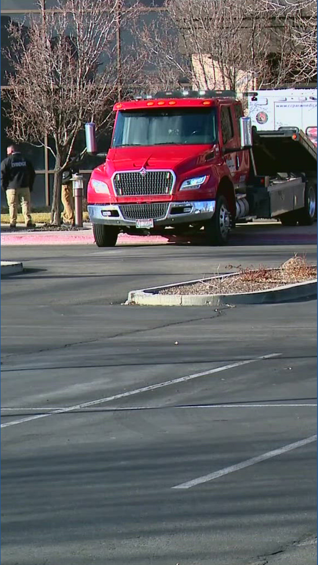 Crashed Security Officials reviewing security policies after ambulance was stolen and ...