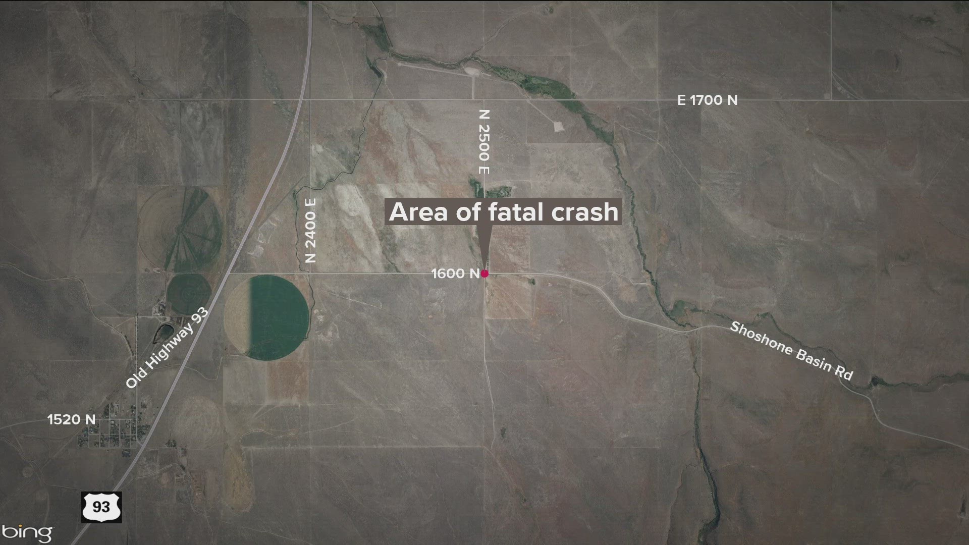 The man, from Castleford, Idaho, died at the scene was identified as Casey Lynn Romens.