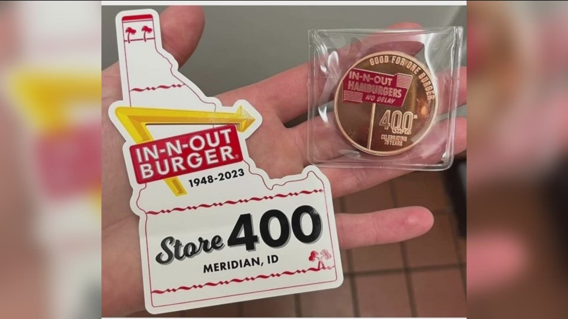 Idaho's first In-N-Out is the fast-food chain's 400th location.