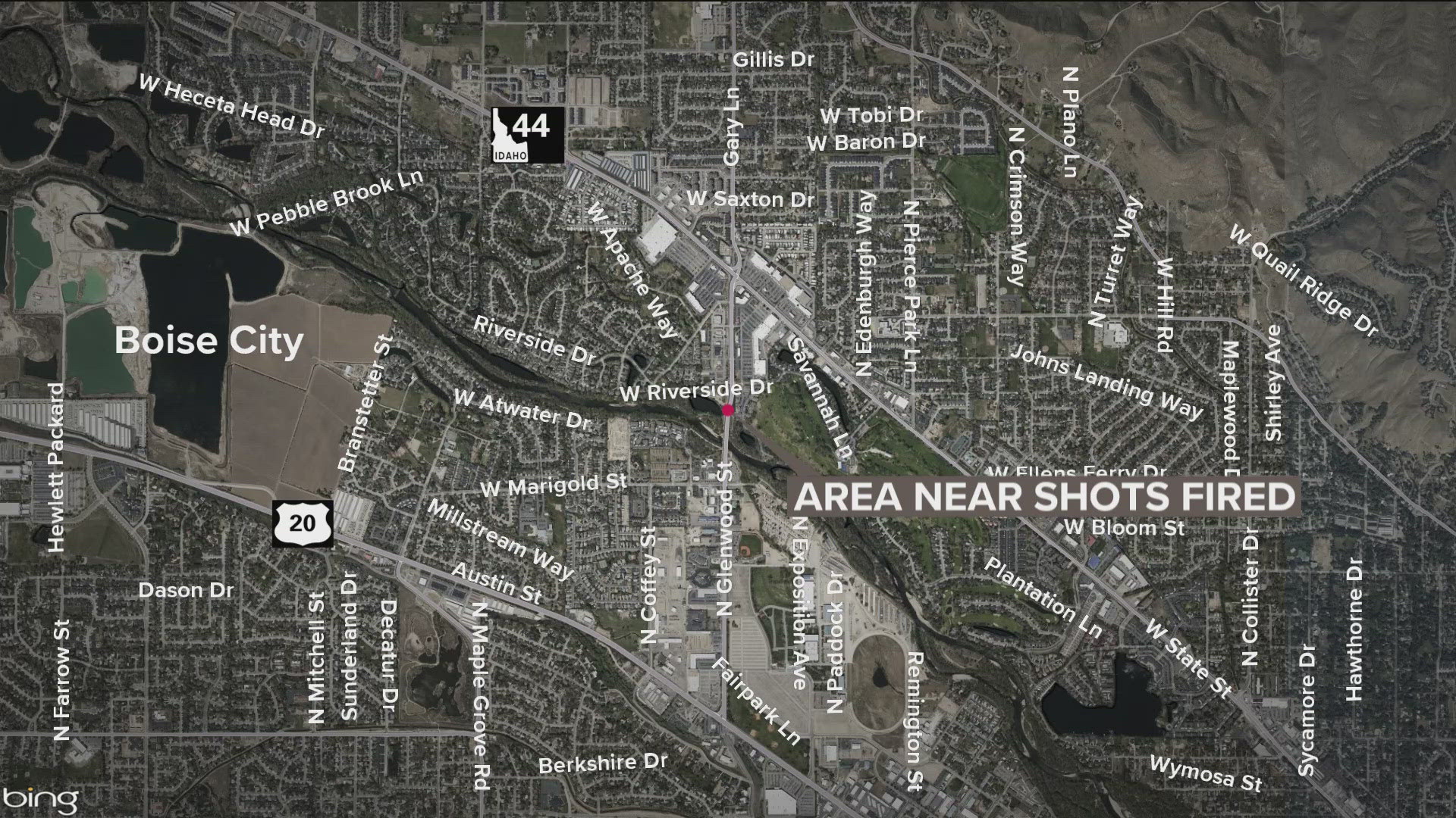 Garden City Police said a man was arrested in connection to a road rage incident where a motorcyclist fired three shots at an SUV. 