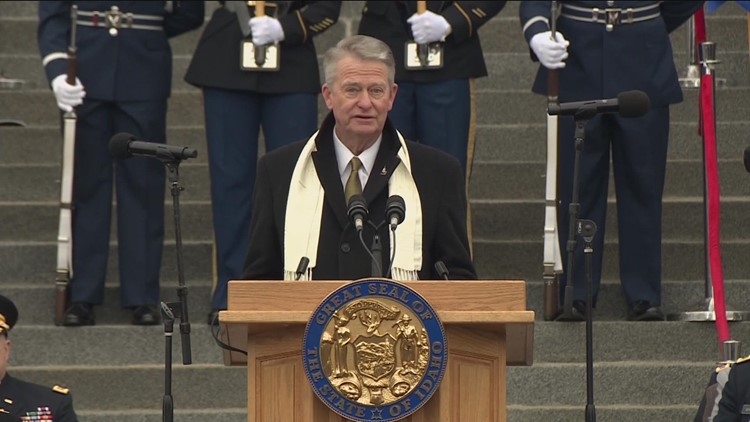 Idaho Inauguration Day: Several new state officials and re-elected Gov. Little