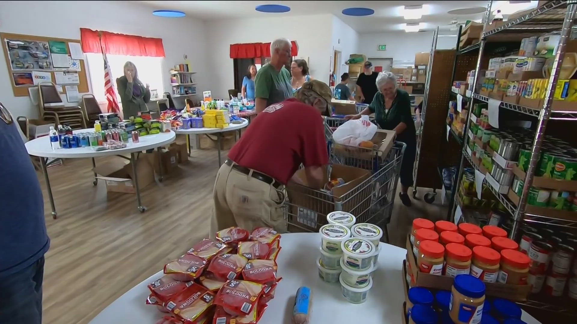 In April the Trump administration cut federal funding to the Emergency Food Assistance Program. The Idaho Foodbank says its bracing for the impact.