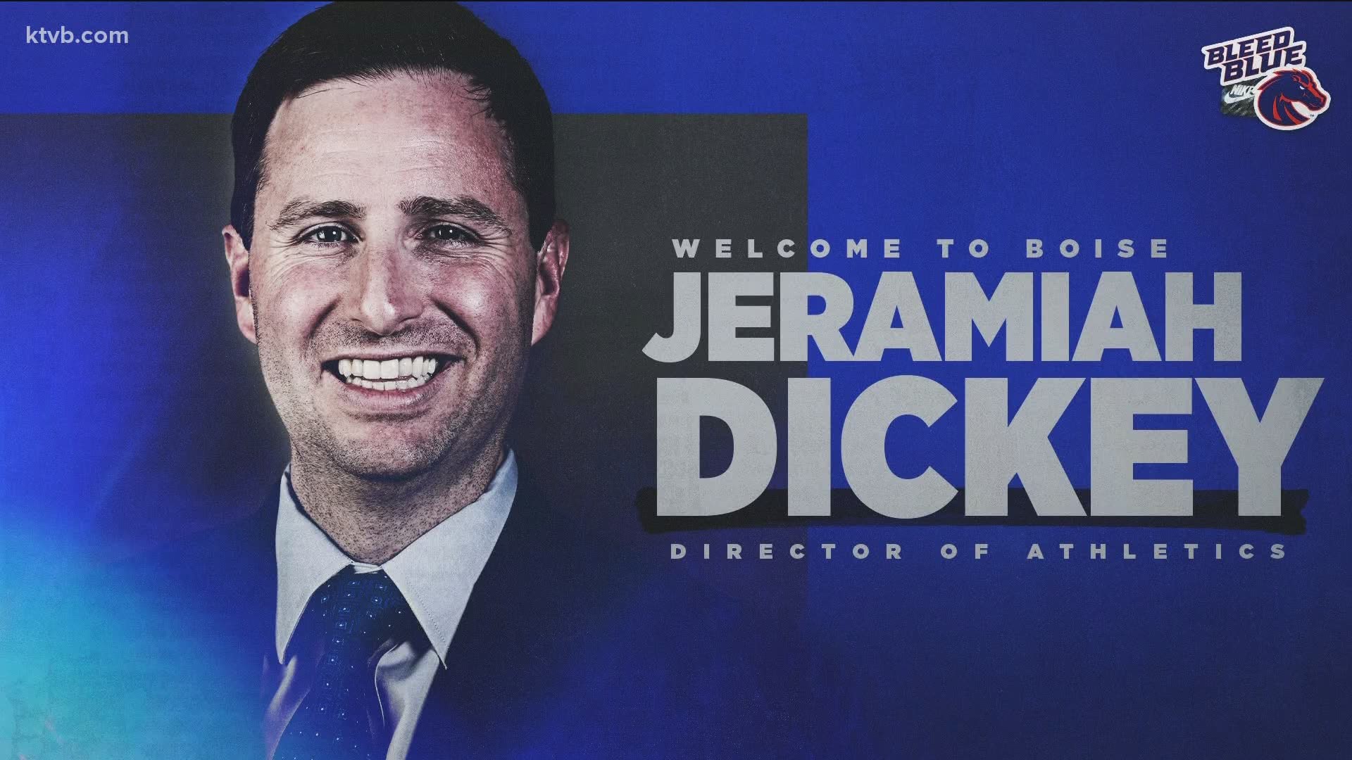 The university made the announcement on Saturday evening after multiple reports pointed to Dickey on Friday.
