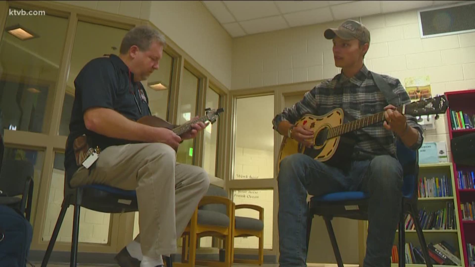 Bill Dorsey is a shift supervisor at the Ada County Juvenile Detention Center. But, instead of being an adversary for those who stay there, he's helping to improve their young lives - by teaching them the art of music.