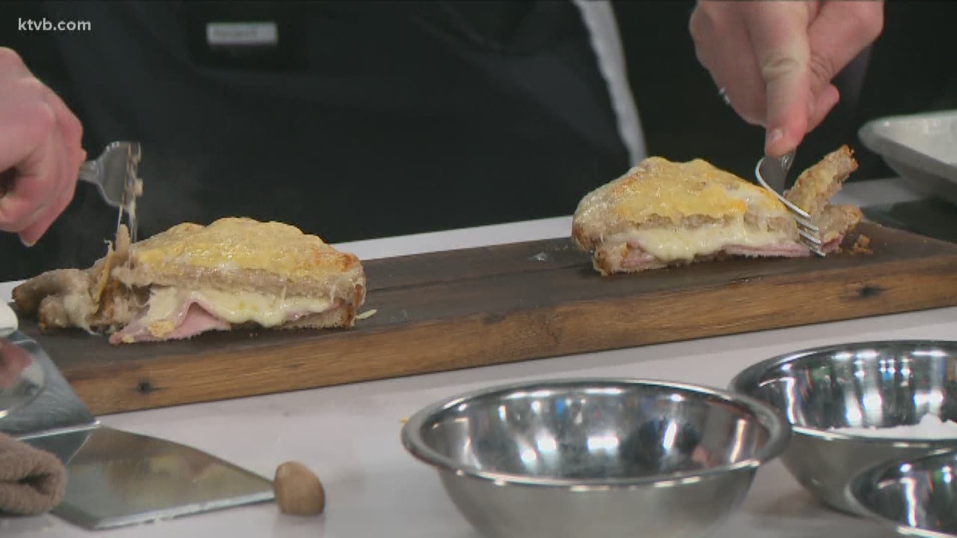 Franck Bacquet from Bacquet's Resturant shows how to make this dish.